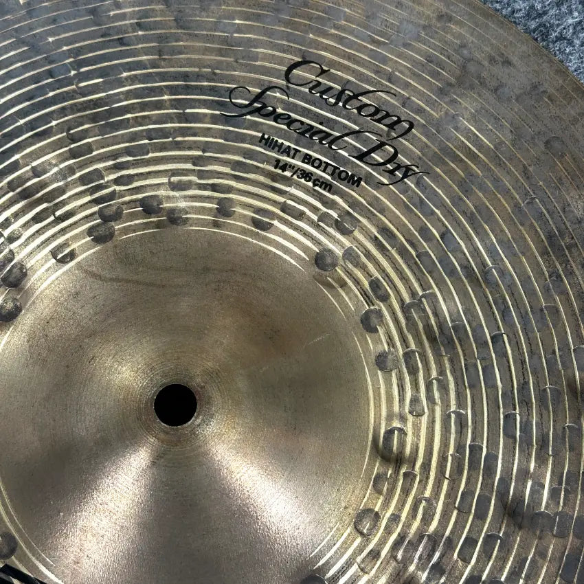 Used Zildjian K Custom Special Dry Hi Hat Cymbals 14" 912/1390 grams - Very Good - Drum Center Of Portsmouth