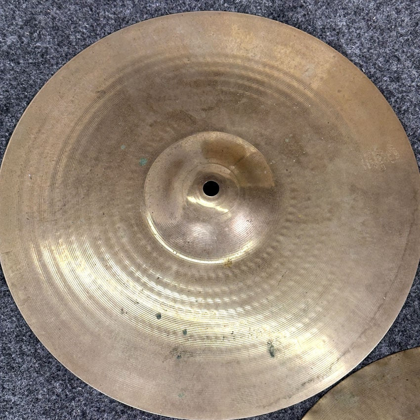 Used Zildjian A Custom Mastersound Hi Hat Cymbals 14" - Fair - Drum Center Of Portsmouth