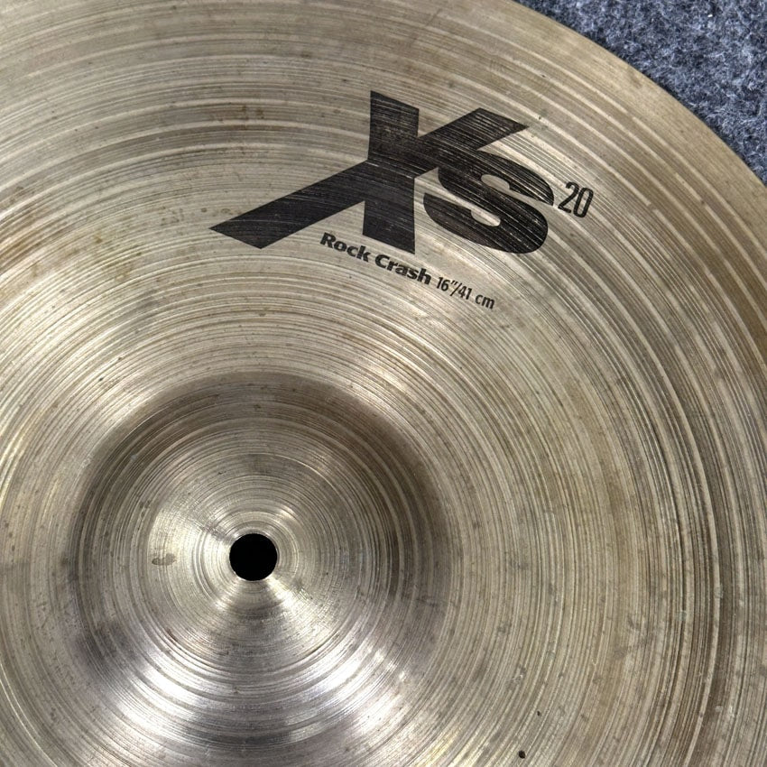 Used Sabian XS20 Rock Crash Cymbal 16" - Good - Drum Center Of Portsmouth