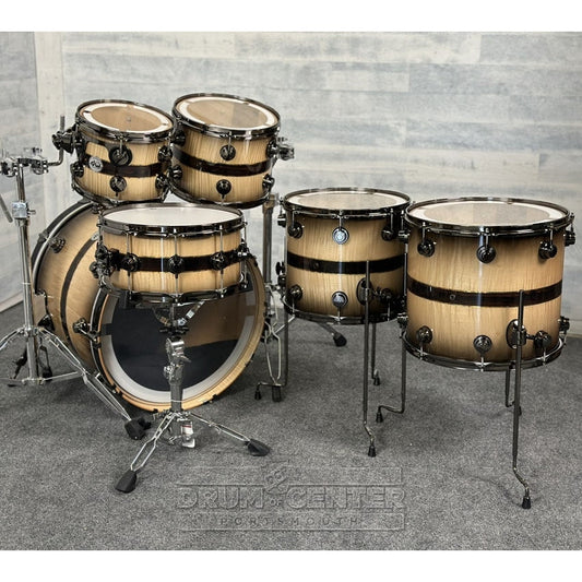 DW Collectors VLT 333 Maple 6pc Drum Set Sycamore Ziricote - Drum Center Of Portsmouth