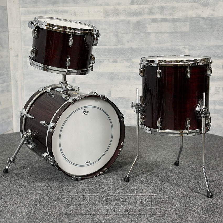 Gretsch USA Custom 3pc Jazz Drum Set Walnut Gloss - Drum Center Of Portsmouth