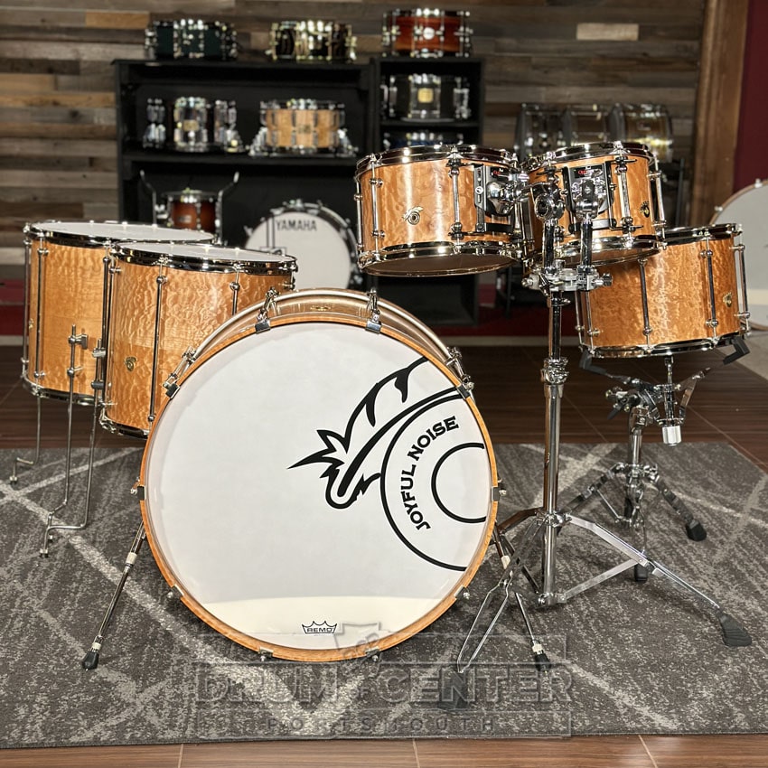 Joyful Noise American Custom 6pc Drum Set Quilted Maple - Drum Center Of Portsmouth