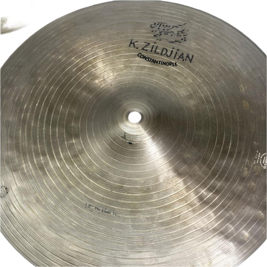 Used Zildjian K Constantinople Hi Hat Cymbals 14" 906/1052 grams - Good - Drum Center Of Portsmouth