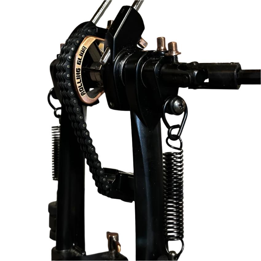 Used Tama Speed Cobra 310 Ltd Black & Copper Double Bass Drum Pedal - Very Good - Drum Center Of Portsmouth