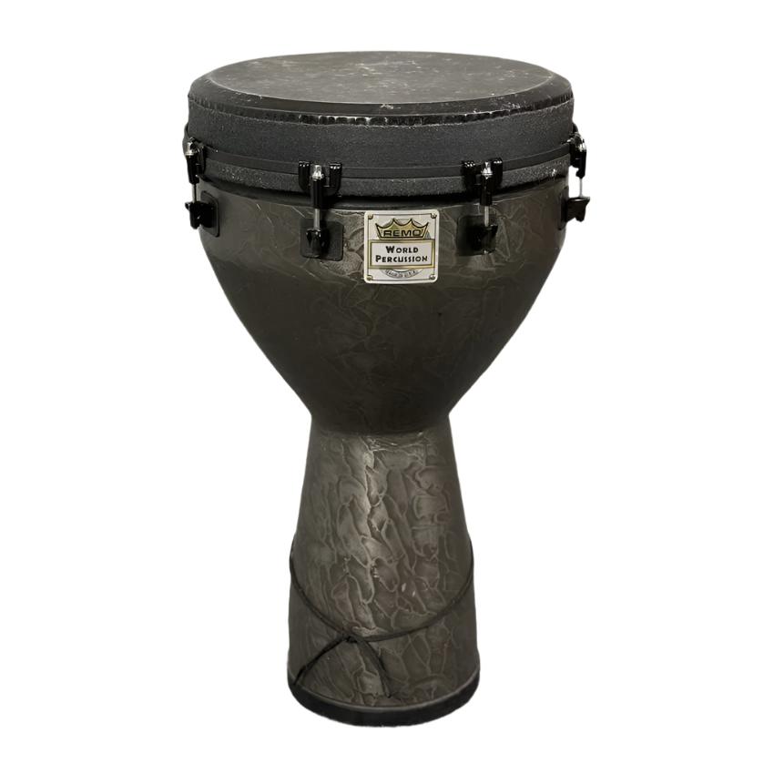 Used Remo Mondo Djembe Drum 14x25 Black - Good - Drum Center Of Portsmouth