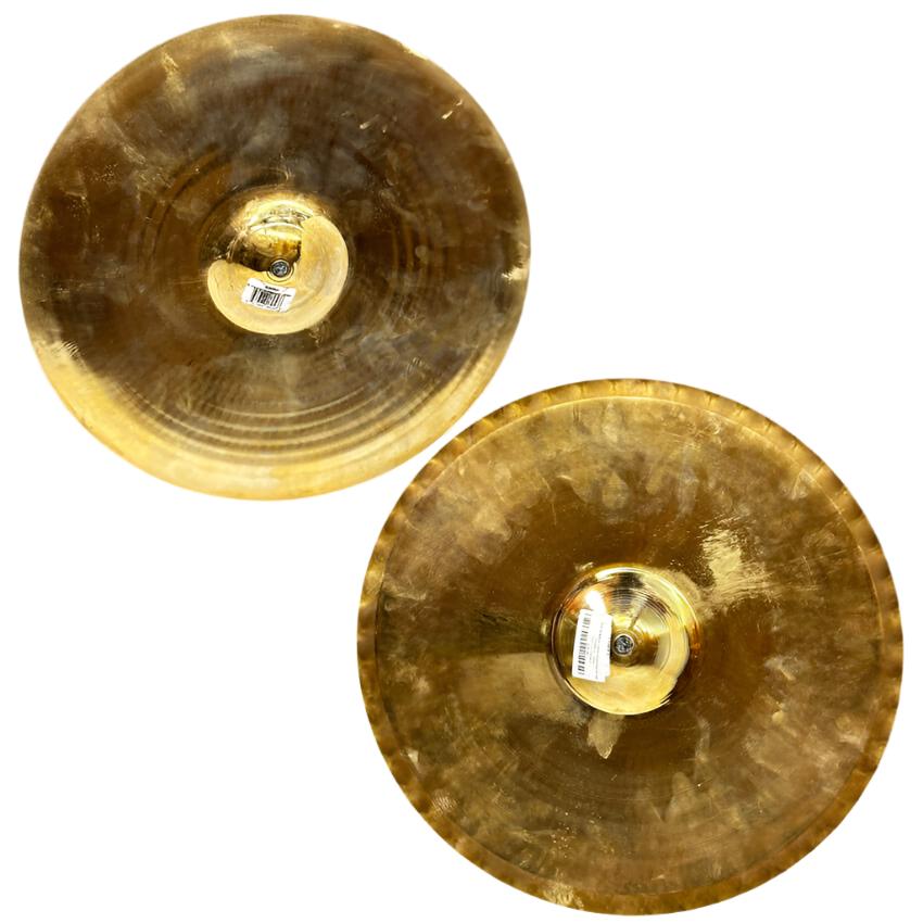 Used Zildjian A Custom Mastersound Hi Hat Cymbals 15" - Good - Drum Center Of Portsmouth