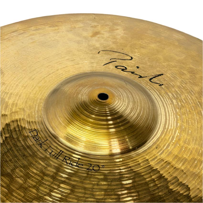 Used Paiste Signature Dark Full Ride Cymbal 20" - Very Good - Drum Center Of Portsmouth