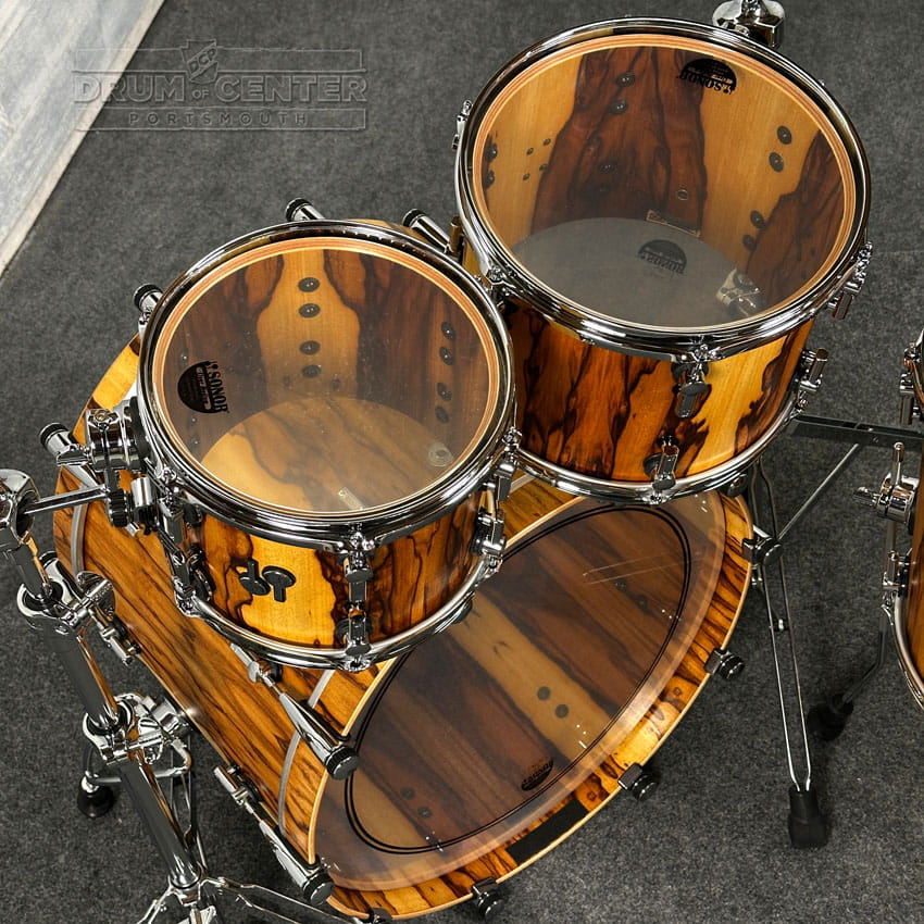 Sonor SQ2 Beech 6pc Drum Set African Marble Semi Gloss - Drum Center Of Portsmouth