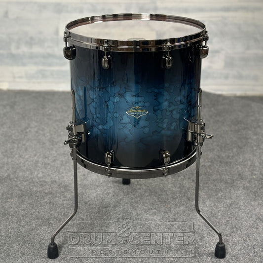 Tama Starclassic Bubinga 4pc Drum Set Blue Swell Burst - Made in Japan! - Drum Center Of Portsmouth