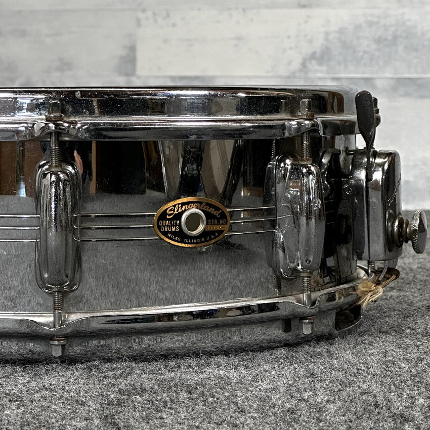 Used Vintage Slingerland Sound King Snare Drum COB 14x5 - Fair - Drum Center Of Portsmouth
