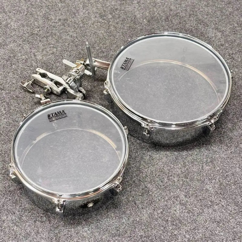 Used Tama Mini-Tymps 10" & 12" w/Clamp - Excellent - Drum Center Of Portsmouth