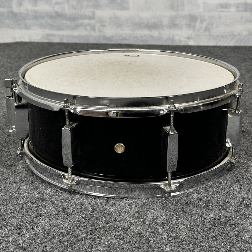 Used Pearl Roadshow Snare Drum 14x5.5 Black - Good - Drum Center Of Portsmouth