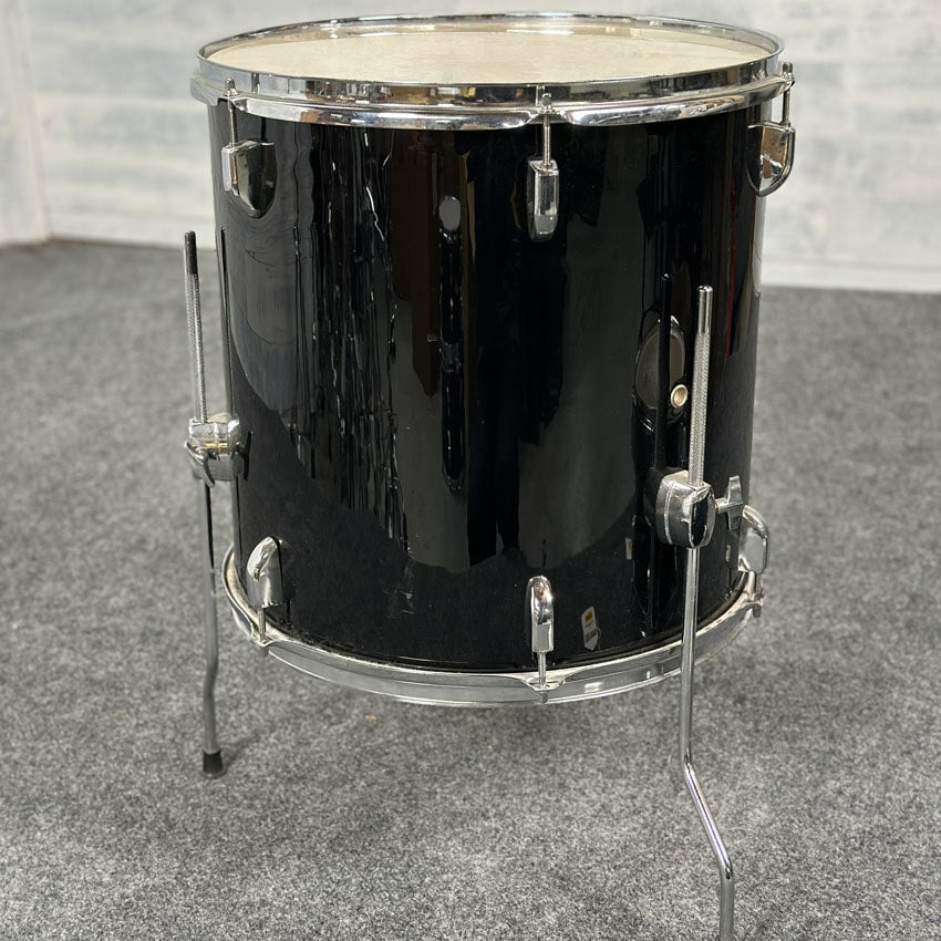 Used Pearl Roadshow Floor Tom 16x16 Black - Good - Drum Center Of Portsmouth