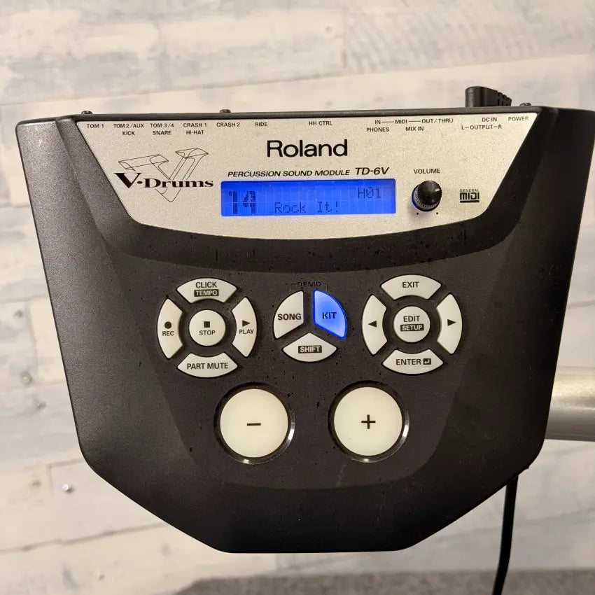 Used Roland TD6V Electronic Drum Set - Fair - Drum Center Of Portsmouth