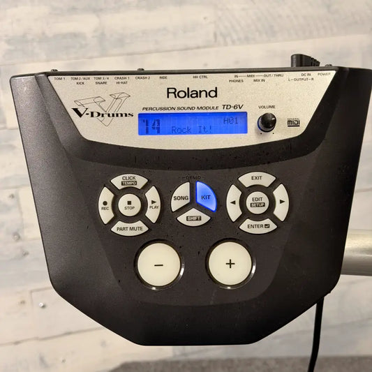 Used Roland TD6V Electronic Drum Set - Fair - Drum Center Of Portsmouth