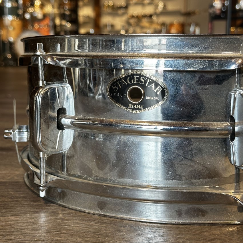 Used Tama Stagestar Snare Drum 13x5 Chrome - Good - Drum Center Of Portsmouth