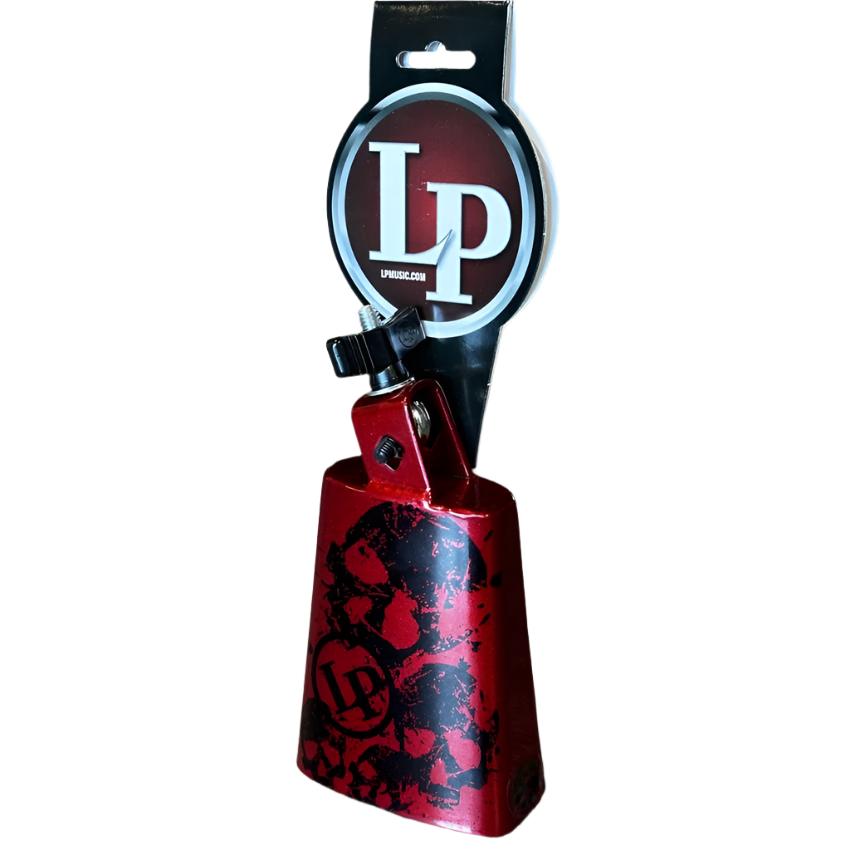 Used LP Black Beauty Skull Cowbell - Like New - Drum Center Of Portsmouth