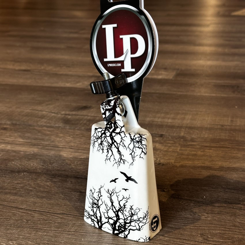 Used LP Black Beauty Raven Tree Cowbell - Like New - Drum Center Of Portsmouth