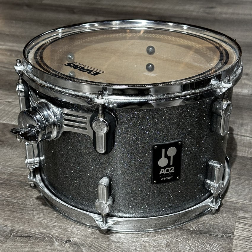 Used Sonor AQ2 4pc Bop Drum Set Titanium Quartz - Very Good - Drum Center Of Portsmouth