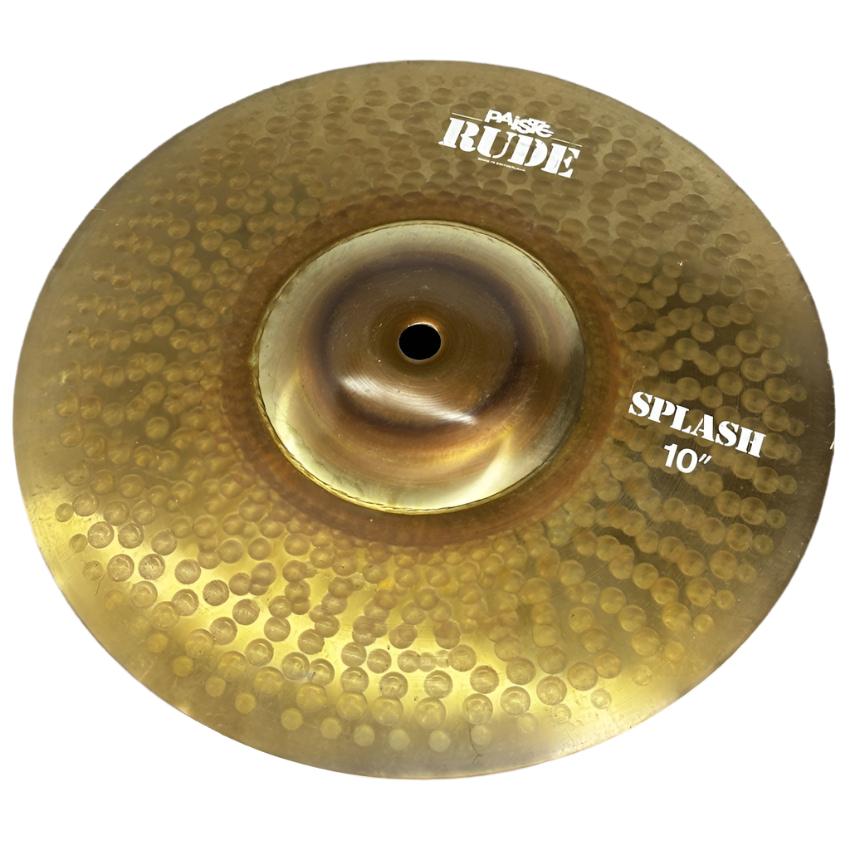 Used Paiste Rude Splash Cymbal 10" - Very Good - Drum Center Of Portsmouth