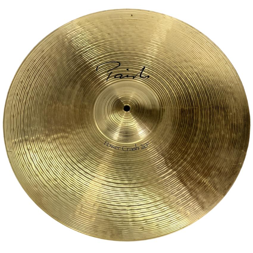 Used Paiste Signature Power Crash Cymbal 20" - Very Good - Drum Center Of Portsmouth