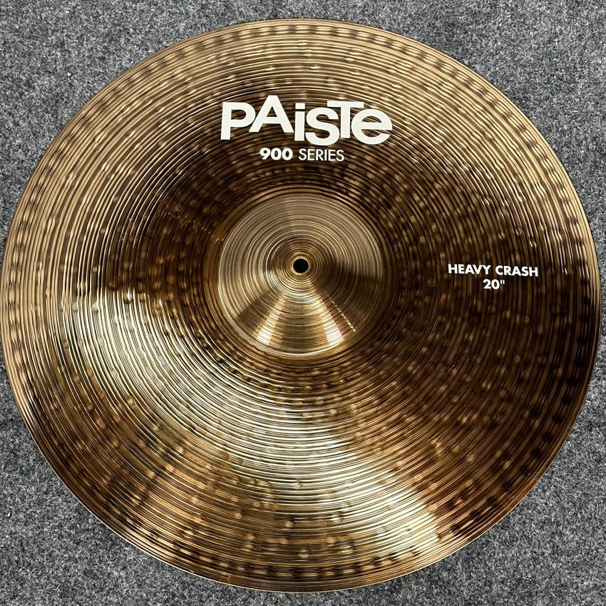 Used Paiste 900 Series Heavy Crash Cymbal 20" - Very Good - Drum Center Of Portsmouth