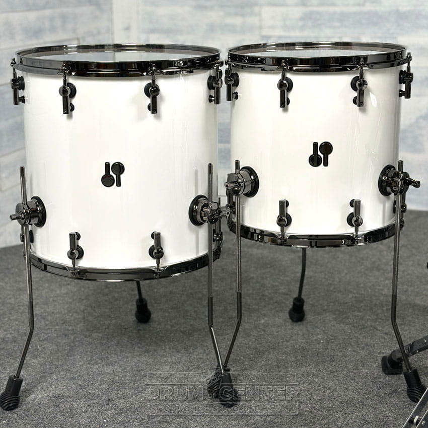 Sonor SQ2 Beech 5pc Drum Set Solid White Gloss - Drum Center Of Portsmouth