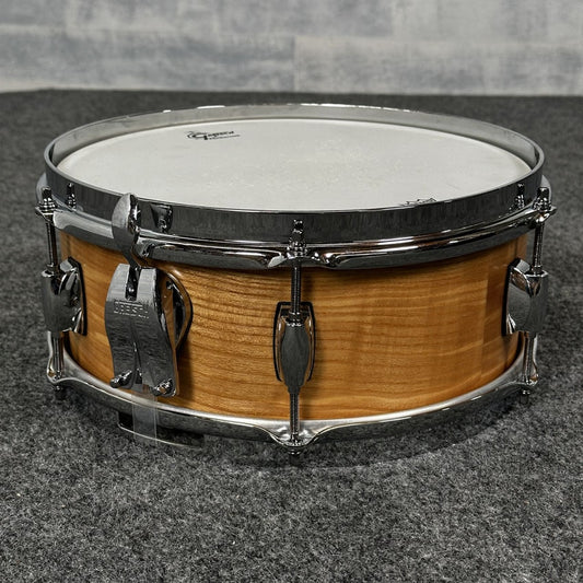 Used Gretsch Brooklyn Exotic Figured Ash Snare Drum 12x5 - Excellent - Drum Center Of Portsmouth