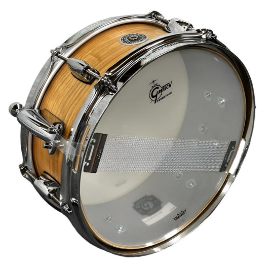Used Gretsch Brooklyn Exotic Figured Ash Snare Drum 12x5 - Excellent - Drum Center Of Portsmouth