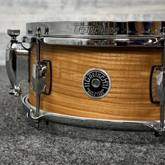 Used Gretsch Brooklyn Exotic Figured Ash Snare Drum 12x5 - Excellent - Drum Center Of Portsmouth
