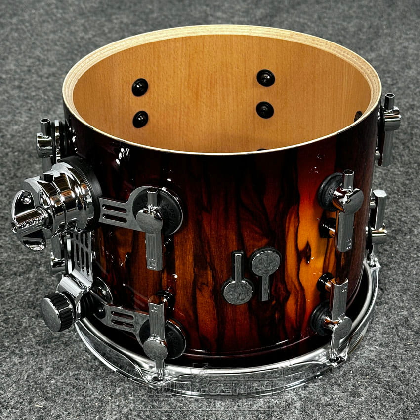 Sonor SQ2 Beech 6pc Drum Set Candy Red Burst Over African Marble - Drum Center Of Portsmouth