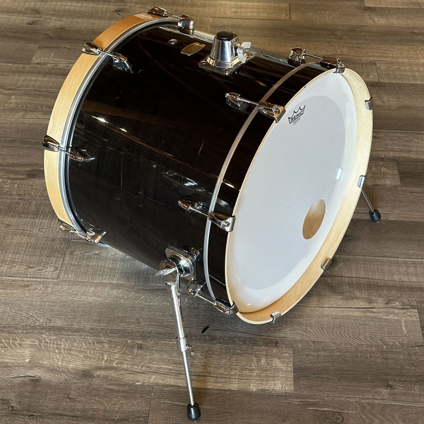 Used Yamaha Stage Custom 6pc Drum Set Black - Good - Drum Center Of Portsmouth