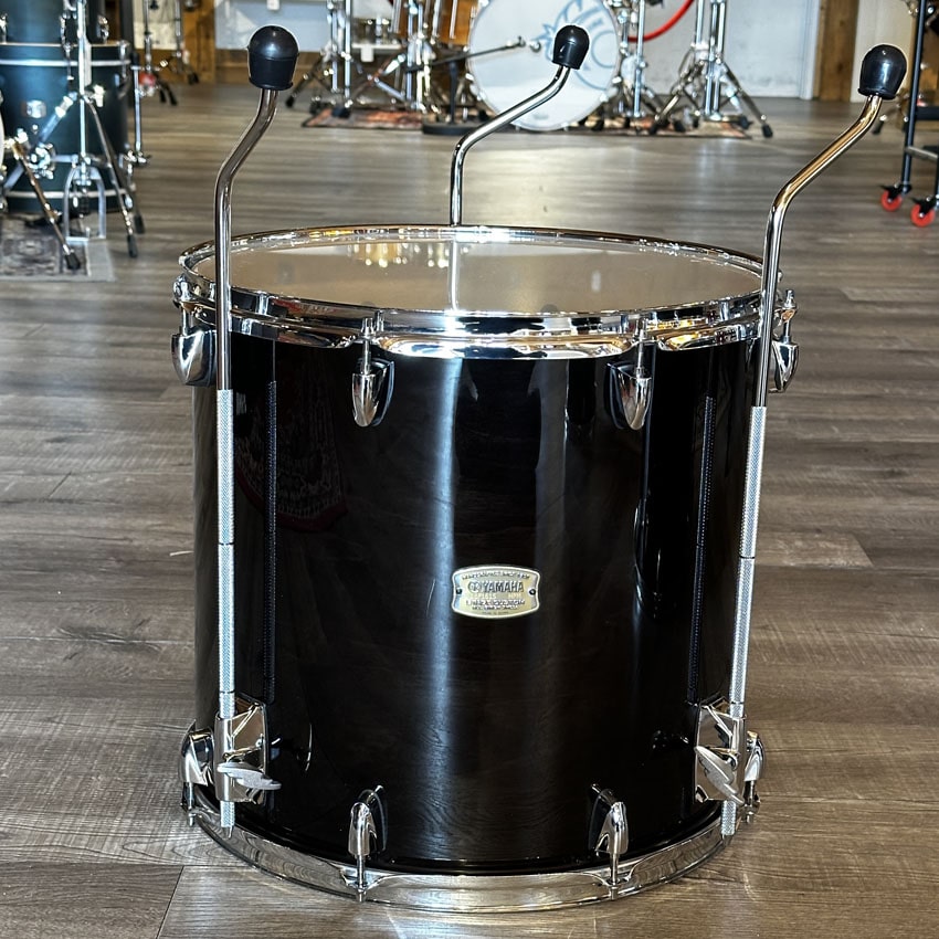 Used Yamaha Stage Custom 6pc Drum Set Black - Good - Drum Center Of Portsmouth