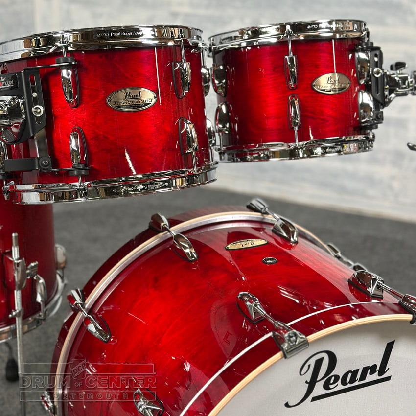 Pearl Session Studio Select 5pc Drum Set w/22 BD Antique Crimson Burst- STS925XSP/C315 - Drum Center Of Portsmouth