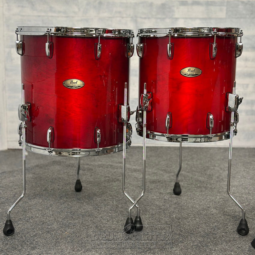 Pearl Session Studio Select 5pc Drum Set w/22 BD Antique Crimson Burst- STS925XSP/C315 - Drum Center Of Portsmouth