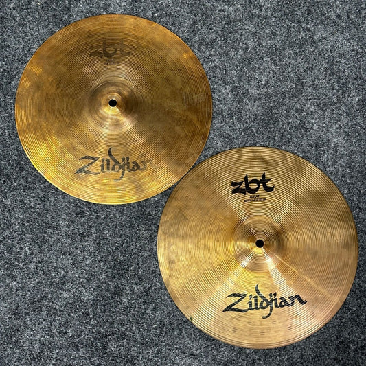 Used Zildjian ZBT Hi Hat Cymbals 14" - Good - Drum Center Of Portsmouth