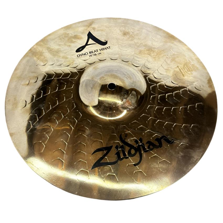 Used Zildjian A Dyno Beat Hi Hat Bottom 14" - Good - Drum Center Of Portsmouth