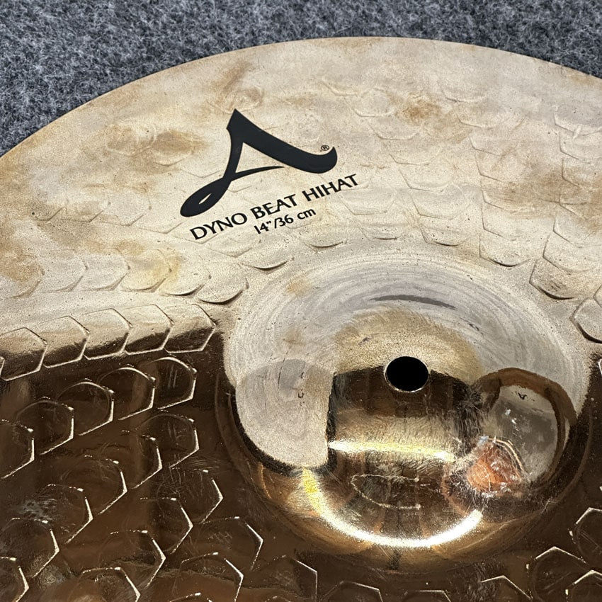Used Zildjian A Dyno Beat Hi Hat Bottom 14" - Good - Drum Center Of Portsmouth
