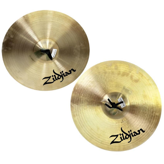 Used Zildjian Symphonic French Cymbals 18" Pair - Excellent - Drum Center Of Portsmouth