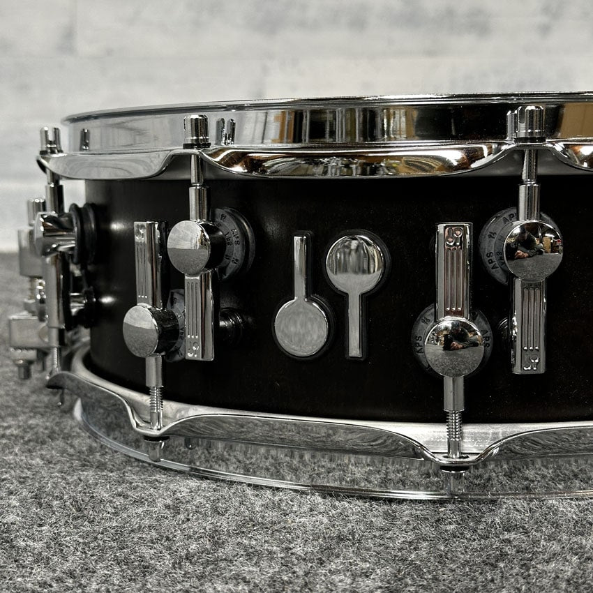 Used Sonor SQ2 Medium Maple Snare Drum 14x5 Dark Roots - Very Good - Drum Center Of Portsmouth