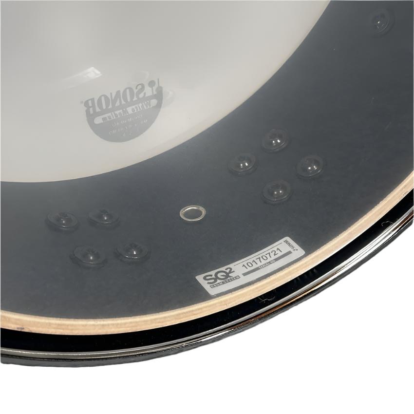 Used Sonor SQ2 Medium Maple Snare Drum 14x5 Dark Roots - Very Good - Drum Center Of Portsmouth