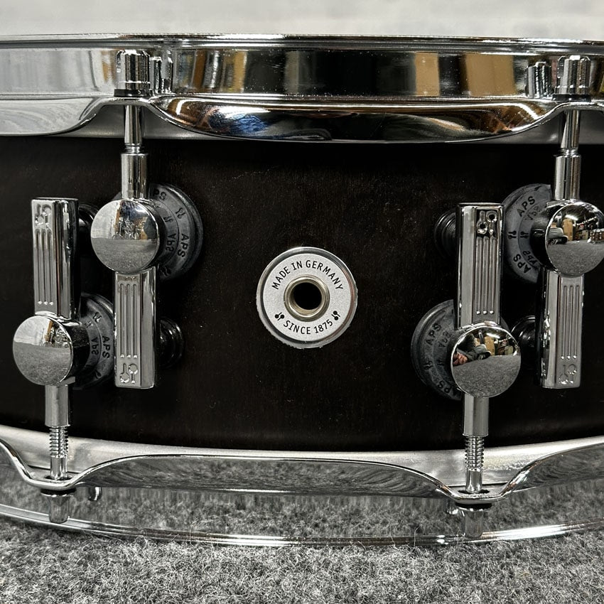 Used Sonor SQ2 Medium Maple Snare Drum 14x5 Dark Roots - Very Good - Drum Center Of Portsmouth