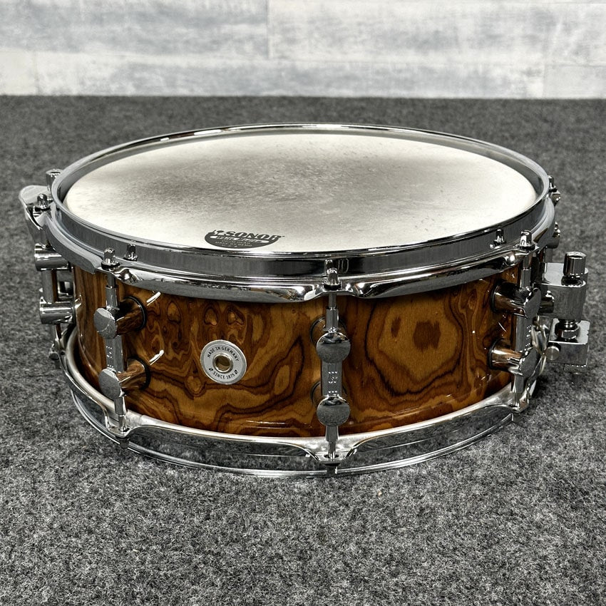Used Sonor Prolite Snare Drum 13x5 Chocolate Burl - Very Good - Drum Center Of Portsmouth
