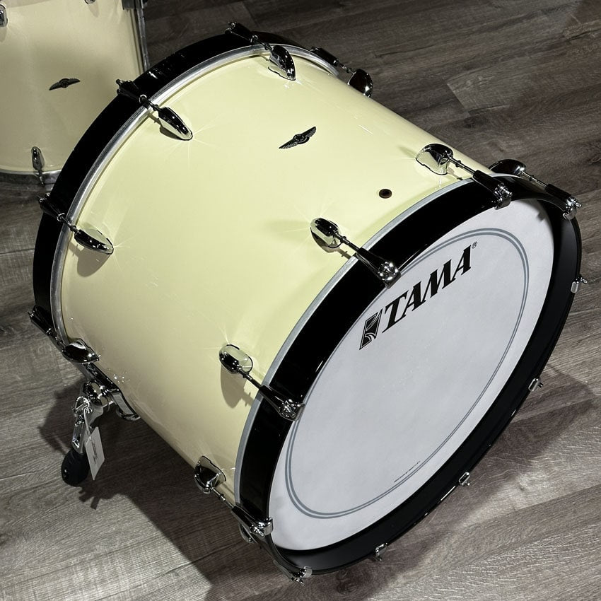 Used Tama Star Walnut 5pc Drum Set Antique White - Drum Center Of Portsmouth