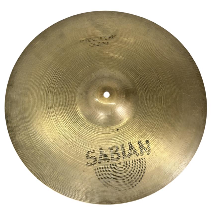 Used Sabian Vintage Medium Thin Crash Cymbal 19" - Good - Drum Center Of Portsmouth