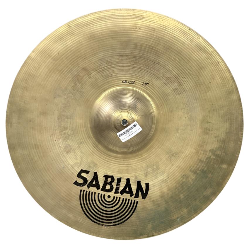 Used Sabian Vintage Medium Thin Crash Cymbal 19" - Good - Drum Center Of Portsmouth