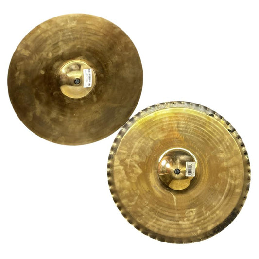 Used Zildjian A Custom Mastersound Hi Hat Cymbals 14" - Very Good - Drum Center Of Portsmouth