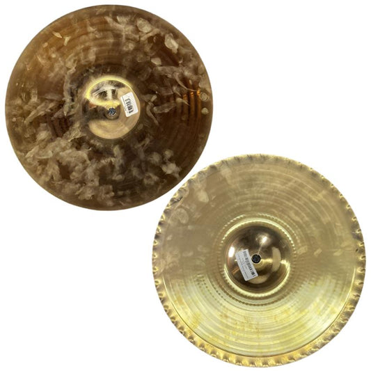 Used Zildjian A Custom Mastersound Hi Hat Cymbals 14" - Good - Drum Center Of Portsmouth