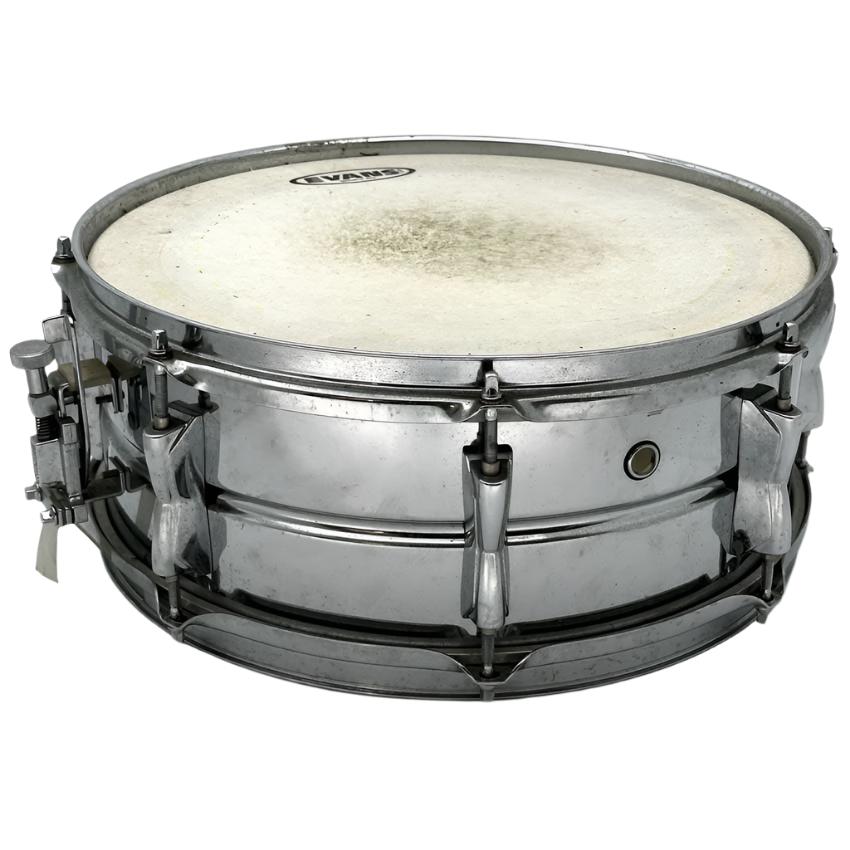 Used Yamaha Steel Shell Snare Drum 14x5.5 - Good - Drum Center Of Portsmouth