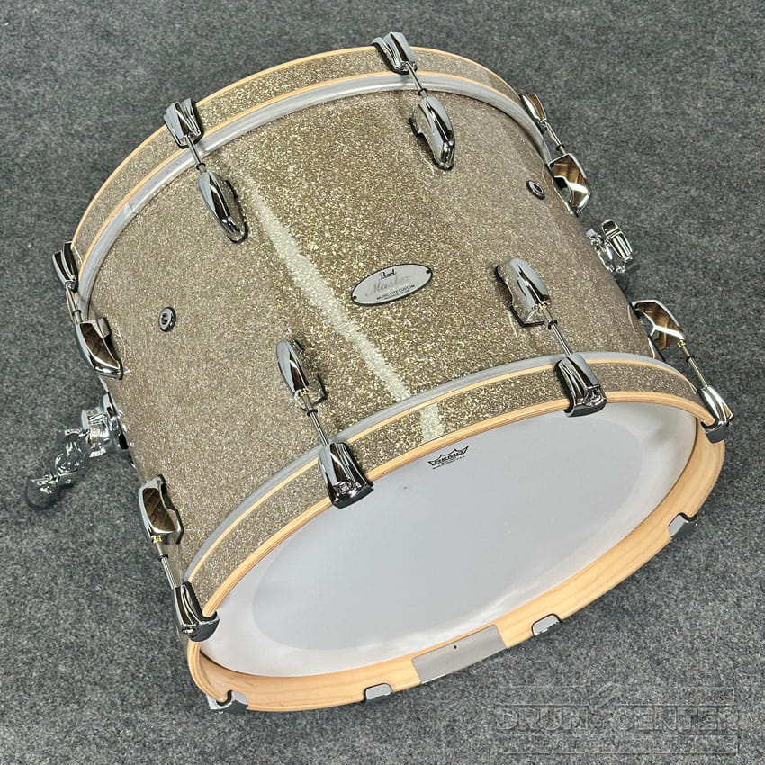 Pearl Masters Maple/Gum 3pc Drum Set 20/12/16 Diamond Glitter - Drum Center Of Portsmouth